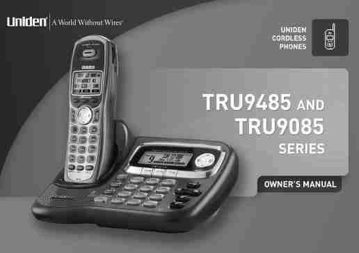 Uniden Cordless Telephone TRU9485-2-page_pdf